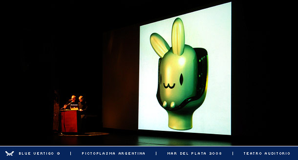 Pictoplasma Argentina | Photo 03 | Blue Vertigo ©