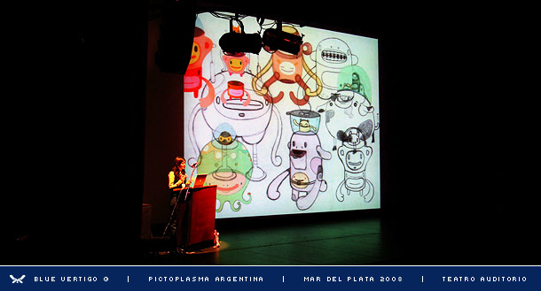 Pictoplasma Argentina | Photo 11 | Blue Vertigo ©